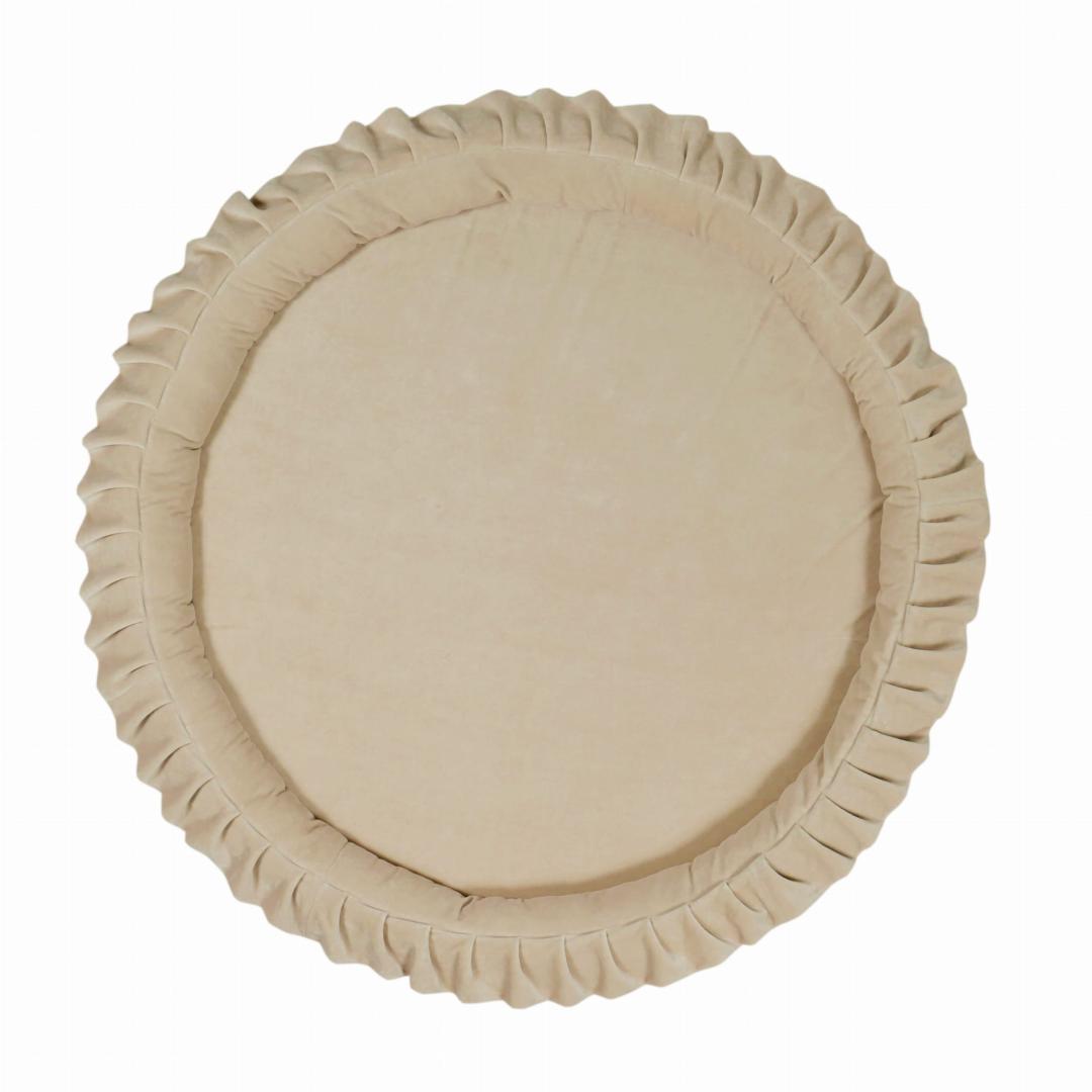 mimii-mata-do-zabawy-okrągla-gniazdko-120cm-velvet-soft-beżowy-mg014-2.jpeg