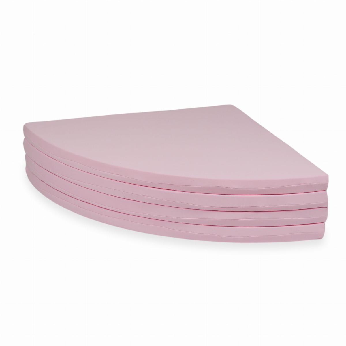 Play mat 160cm for children, round foldable, Rose