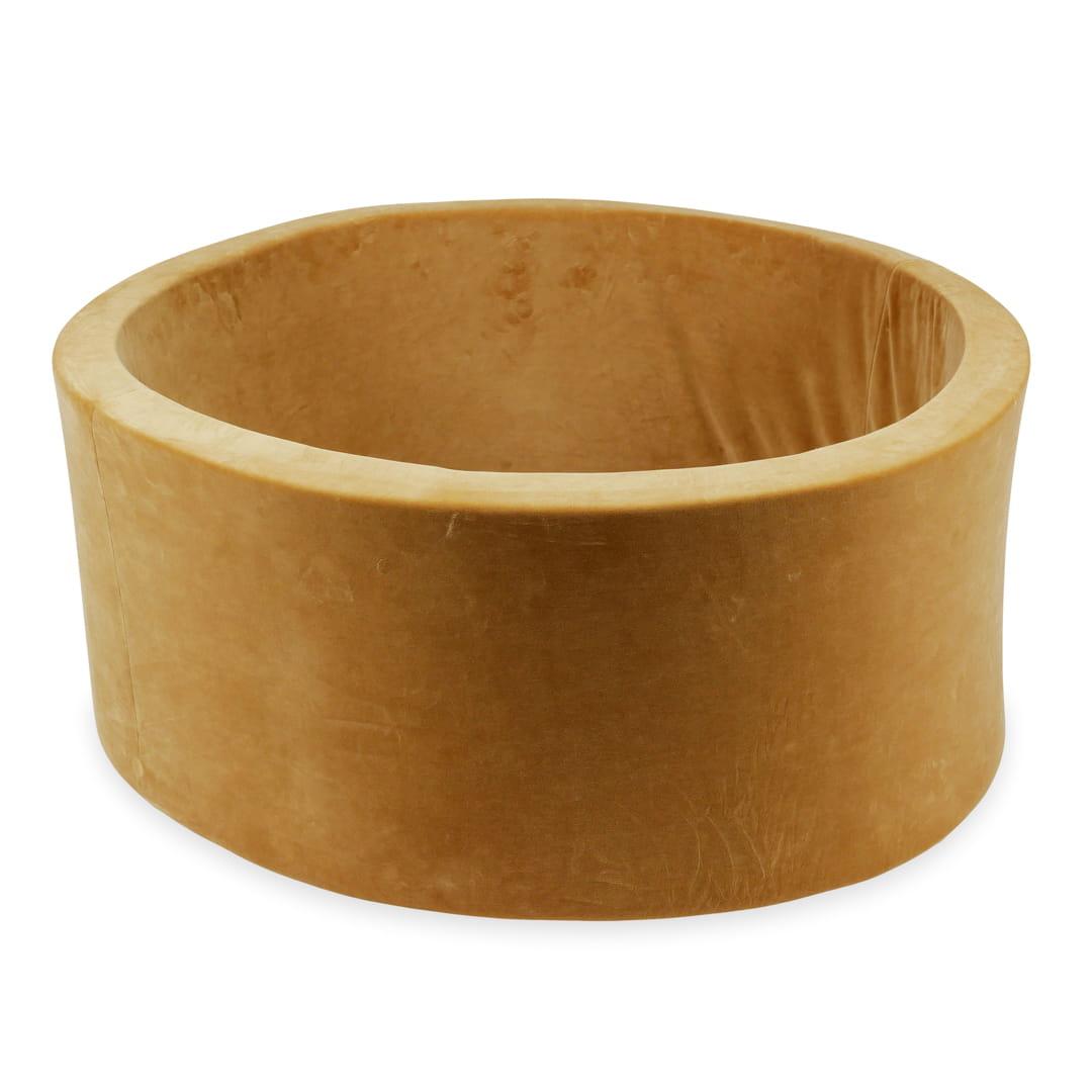 Suchy basen 90x40 Velvet Soft Carmel bez piłek