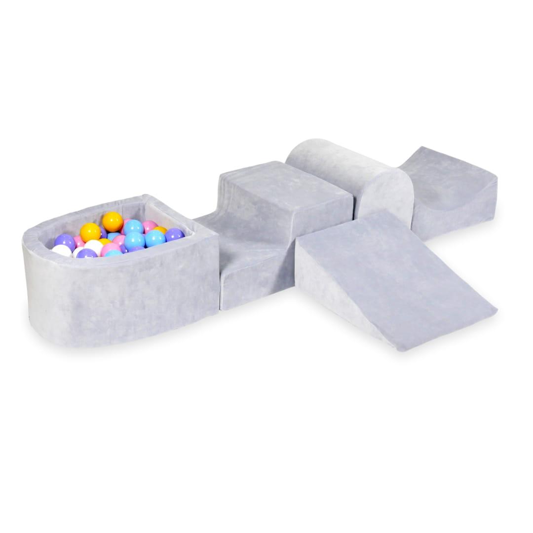 tp242-mimii-piankowy-plac-zabaw-z-zamknietym-elementem-z-basenem-micro-velvet-soft-jasnoszary-jasny-blekit-zolte-wrzos-pudrowy-roz-biale-100-pilek.jpg