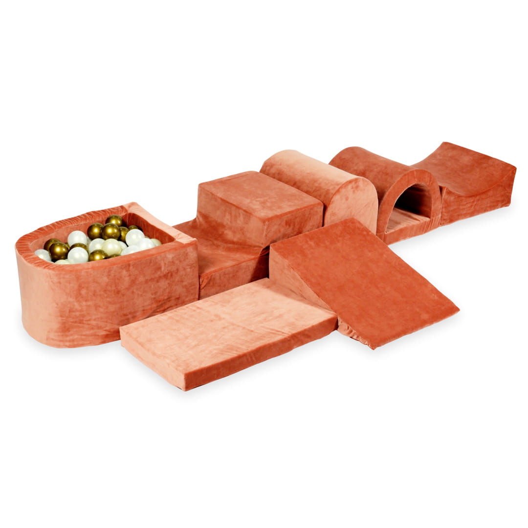 tp260-mimii-piankowy-plac-zabaw-najwiekszy-tor-z-basenem-micro-velvet-soft-canyon-clay-stare-zloto-opalizujace-jasne-zloto-100-pilek.jpg