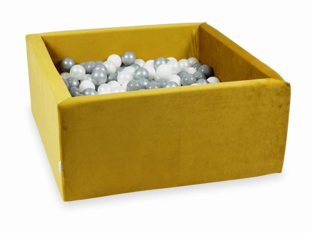 mimii-suchy-basen-90x90-velvet-zloty-400-pilek-biale-srebrne-perlowe-szare.jpeg