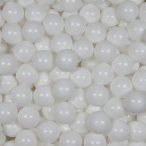 Balls for ballpit ø7cm 100pcs white