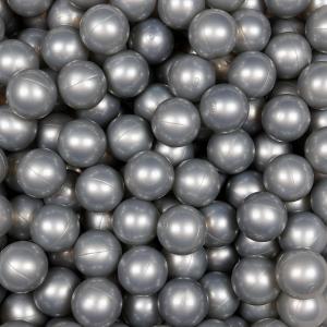 Balls for ballpit ø7cm 100pcs silver