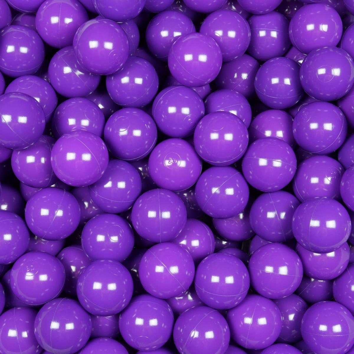 Balls for ballpit ø7cm 200pcs purple