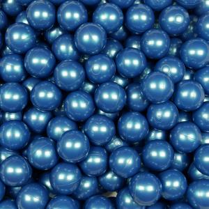 Balls for ballpit ø7cm 300pcs metallic blue