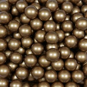 Balls for ballpit ø7cm 400pcs old gold