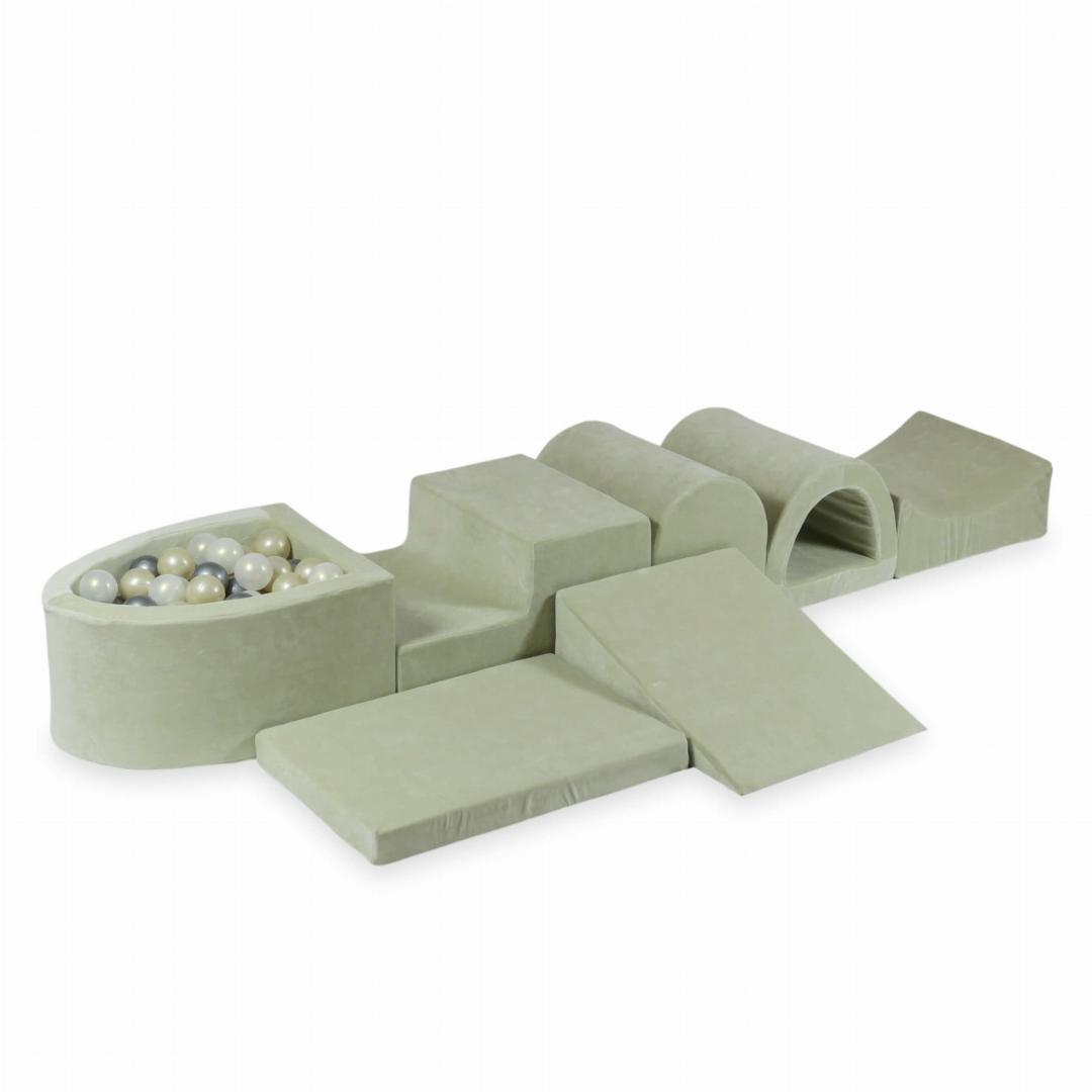 tp376-mimii-najwiekszy-piankowy-plac-zabaw-velvet-soft-jasnomietowy-100-pilek-jasnozłote-opalizujące-srebrne.jpeg