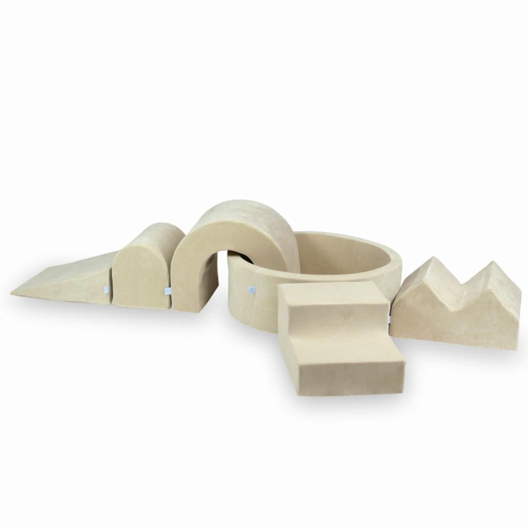tp538-mimii-piankowy-plac-zabaw-z-basenem-90x30-Velvet-Soft-Beżowy+5-elementów-bez-piłek.jpeg