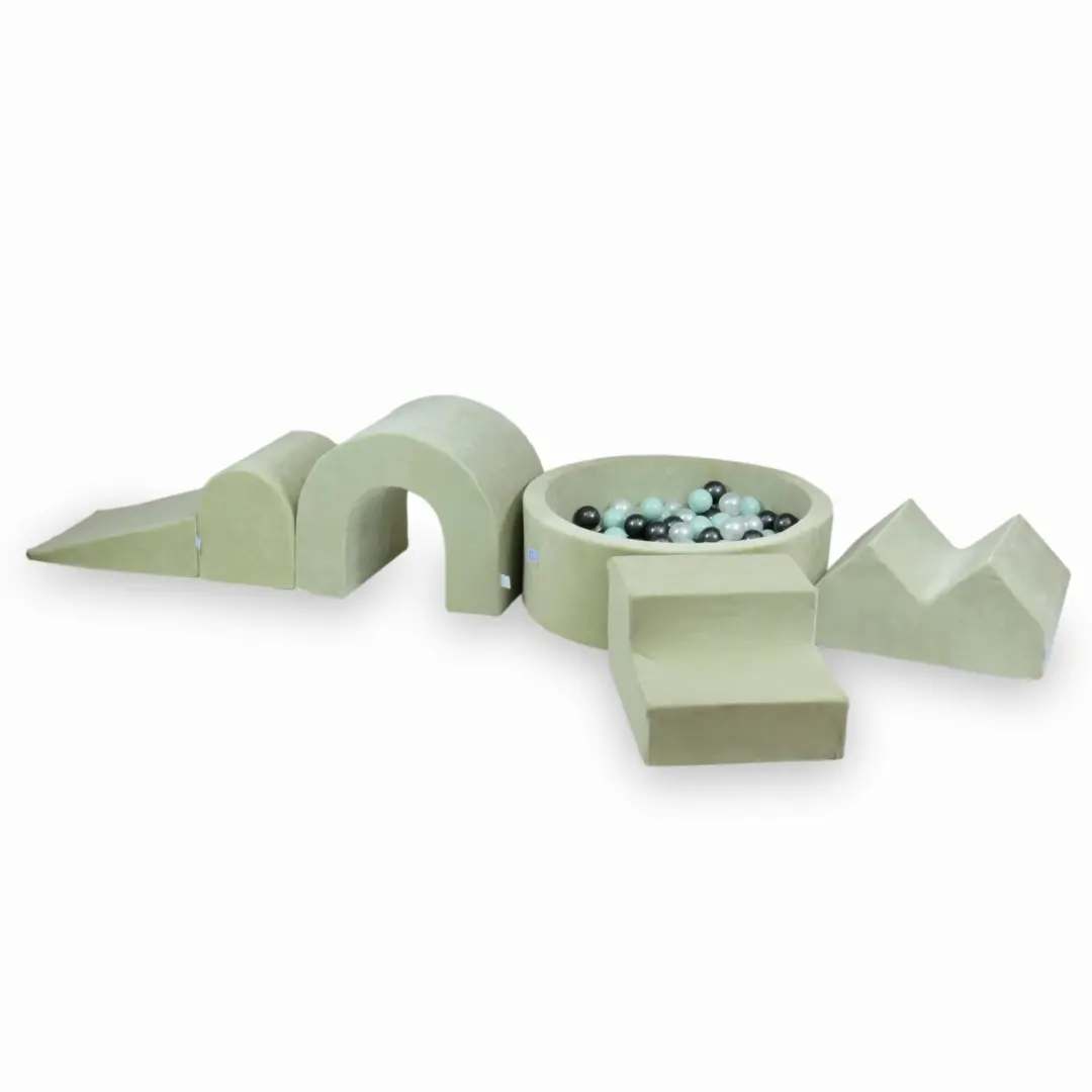 tp524-mimii-piankowy-plac-zabaw-z-basenem-90x30-Velvet-Soft-Jasnomiętowy+5-elementów+200-piłek-perłowe-jasnomiętowe-metaliczny grafit2.jpeg