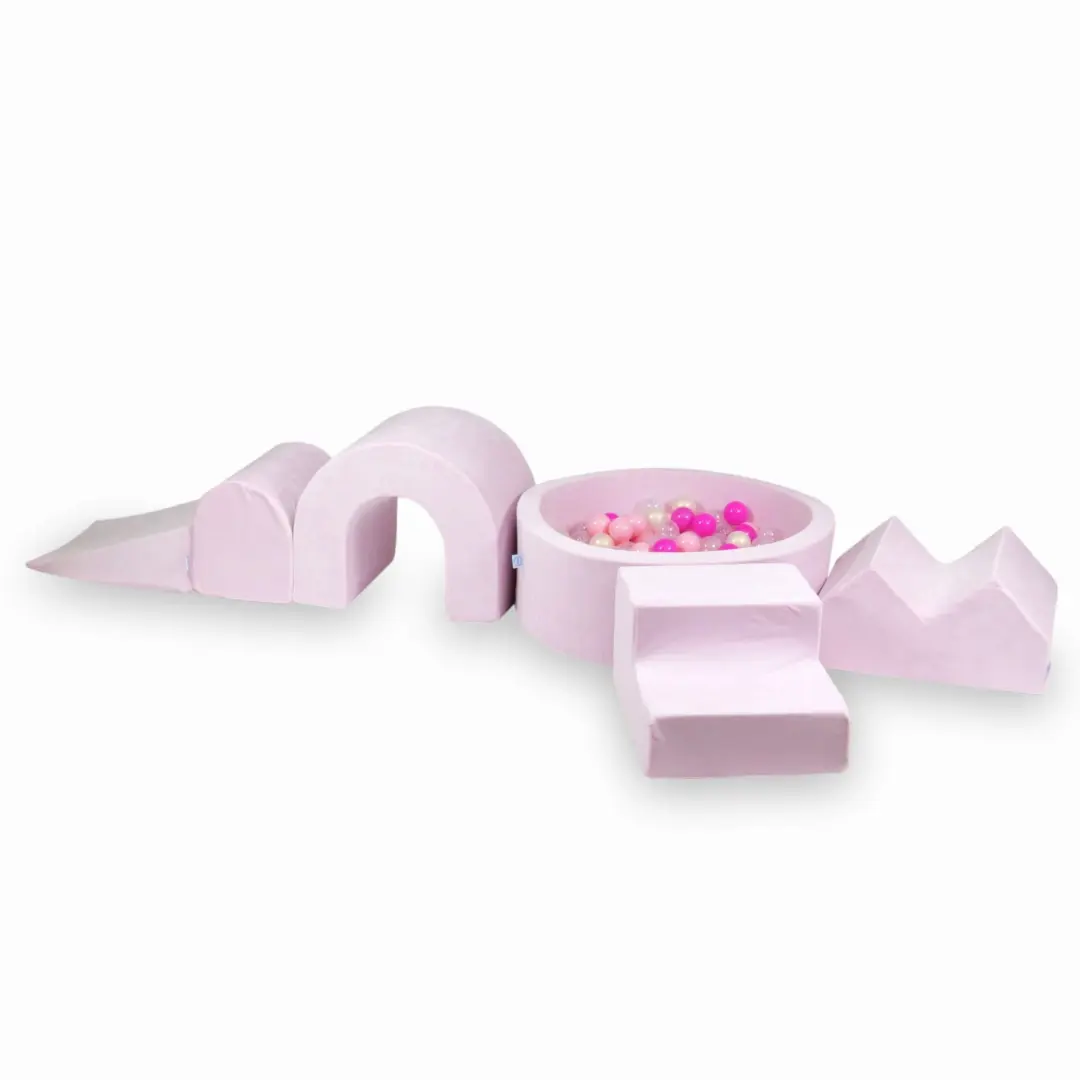 tp520-mimii-piankowy-plac-zabaw-z-basenem-90x30-Velvet-Soft-Jasnoróżowy+5-elementów+200-piłek-przezroczyste-opalizujące-jasnoróżowe-różowe.jpeg