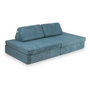 Montessori Play Sofa Standard Corduroy Blue