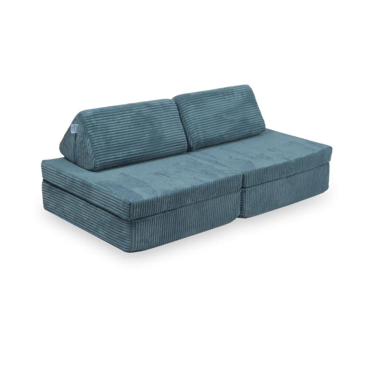 Montessori Mini Play Sofa Standard Corduroy Blue