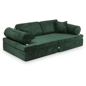 Montessori Play Sofa Comfort Corduroy Green