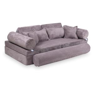 Montessori Play Sofa Luxury Corduroy Lavender