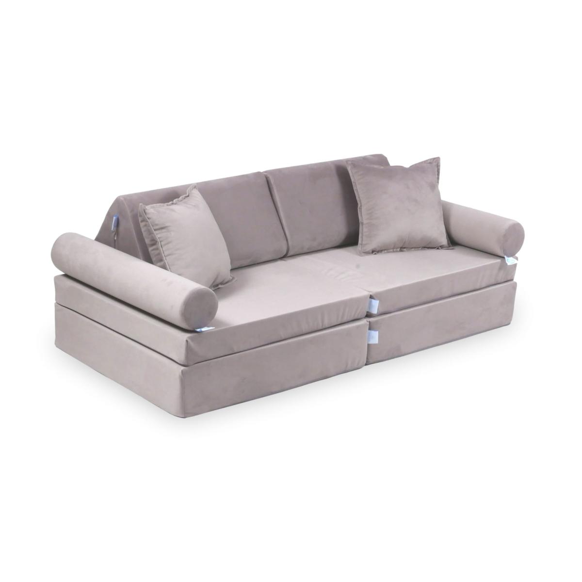 Montessori Mini Play Sofa Comfort Velvet Lilac