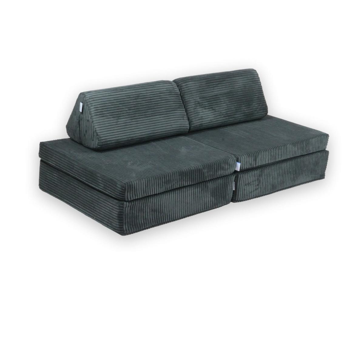 Montessori Mini Play Sofa Standard Corduroy Graphite