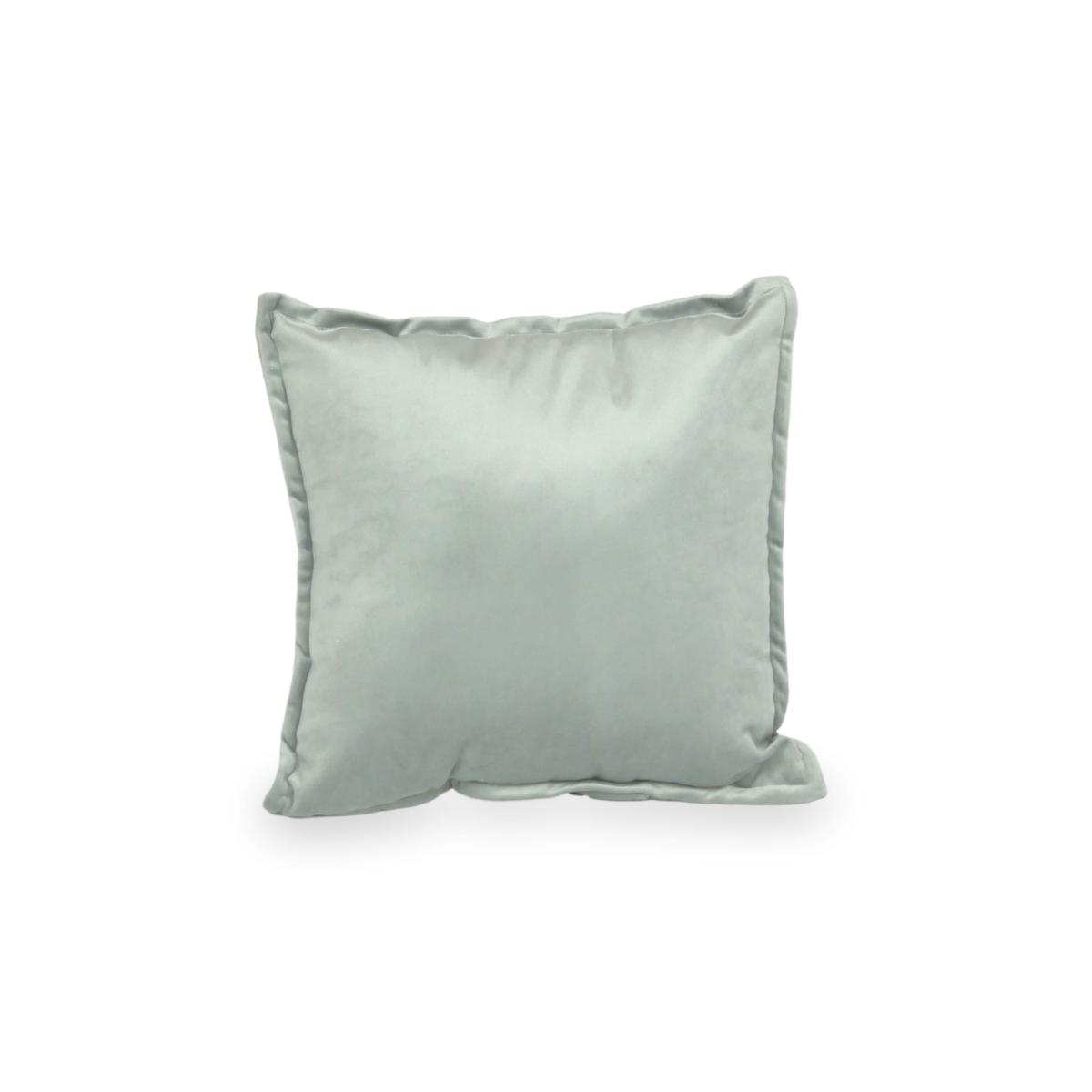 Small Play Pillow for Sofa Velvet Grey