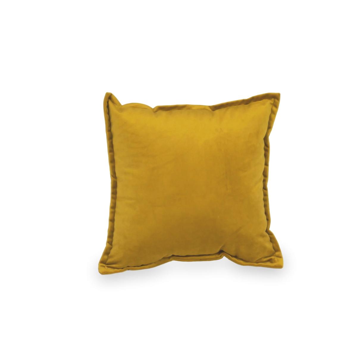 Small Play Pillow for Sofa Velvet Gold