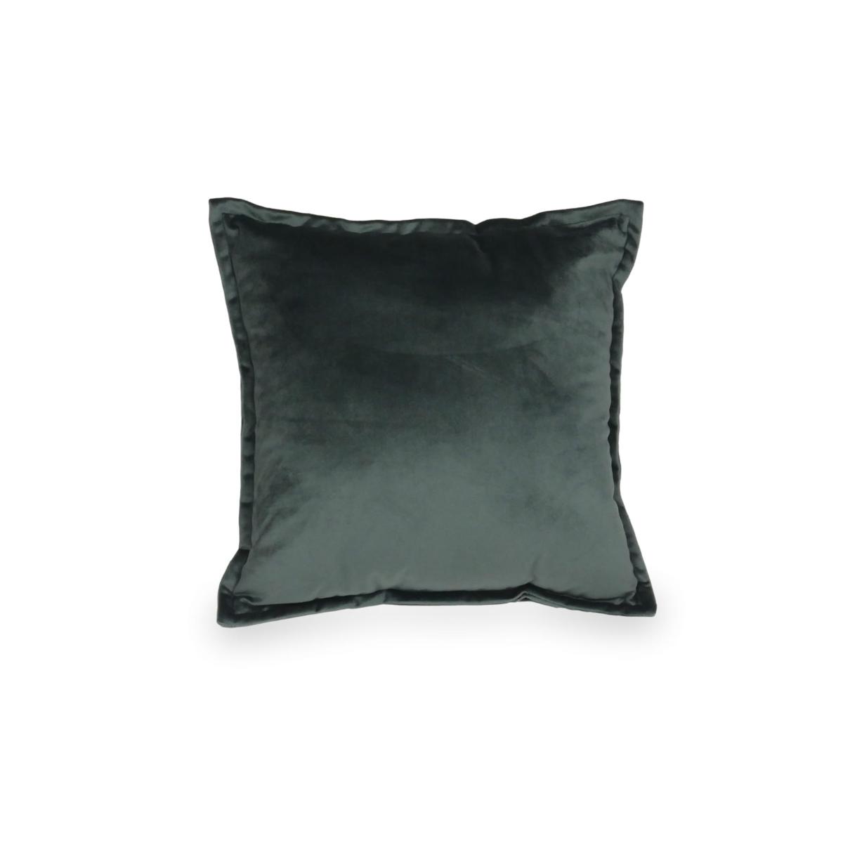 Small Play Pillow for Sofa Velvet Graphite