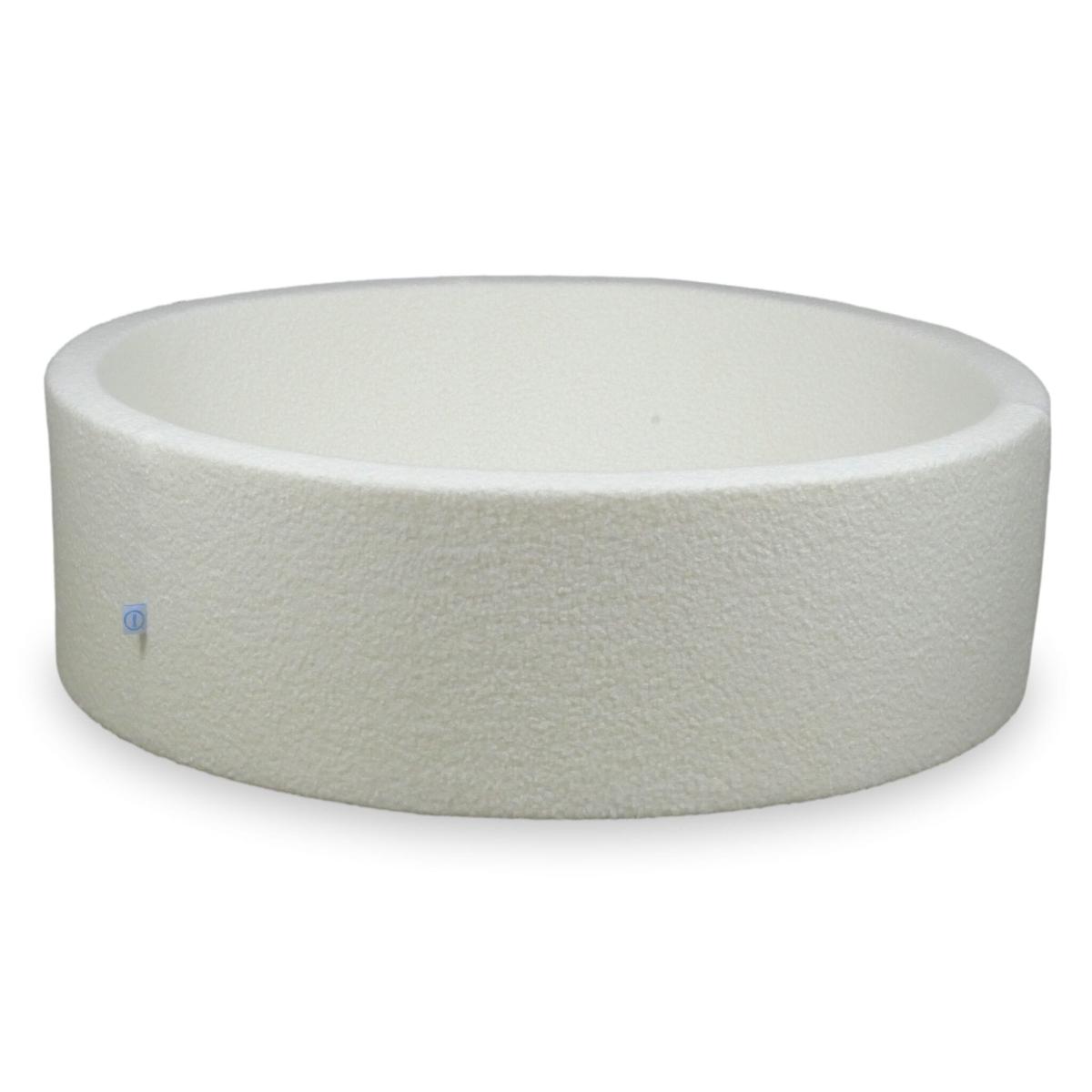 Ball Pit 130x40 Boucle White without balls