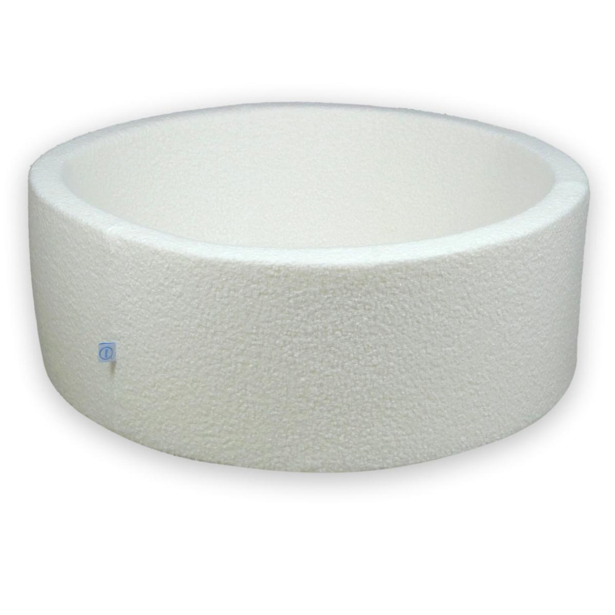 Ball Pit 110x40 Boucle White without balls