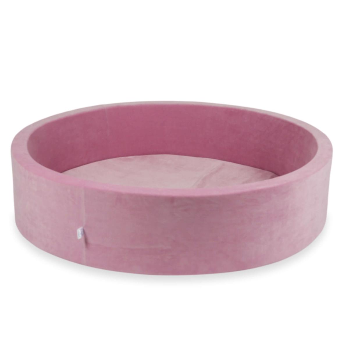Bällebad 130x30cm Velvet Soft Fuchsia ohne bälle