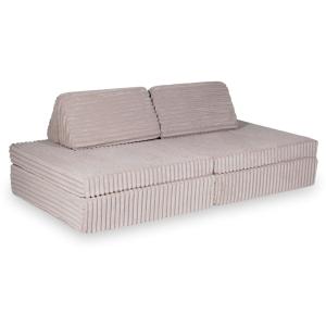 Montessori Play Sofa Standard Waffle Light pink