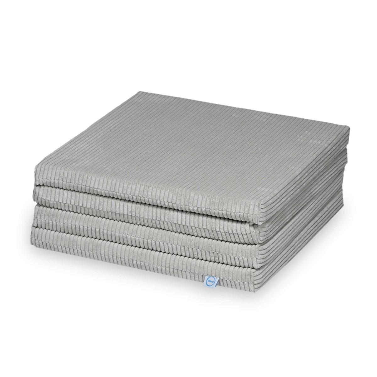 Play mat 120x120cm for children, square foldable, Corduroy Grey