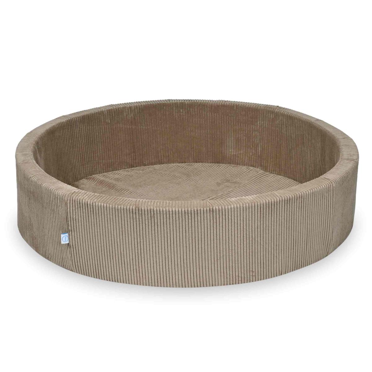 Suchy basen 130x30 Sztruks Toffee bez piłek