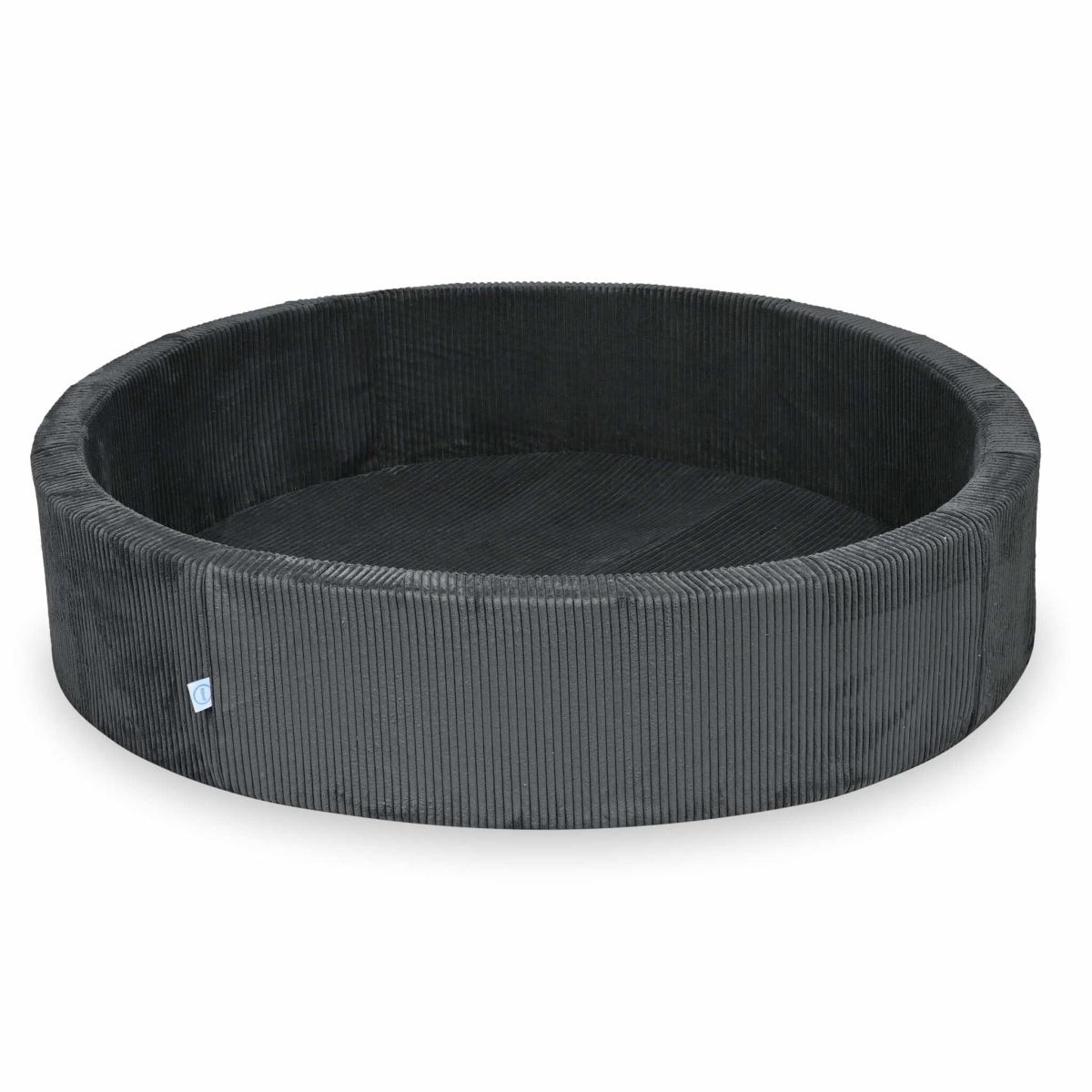 Suchy basen 130x30 Sztruks Grafit bez piłek