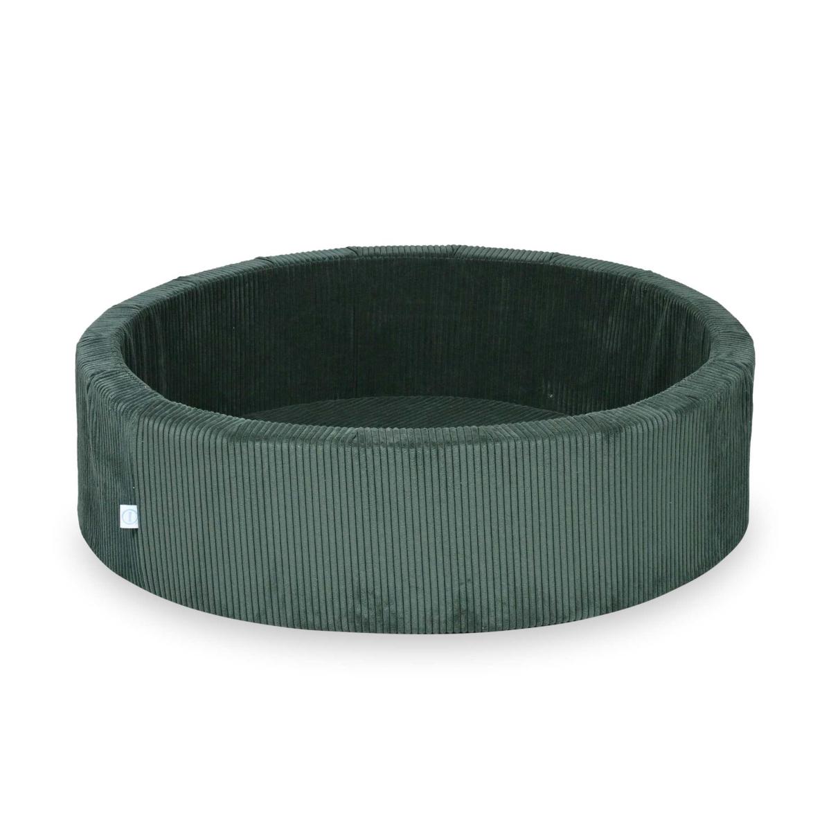 Suchy basen 110x30 Sztruks Zielony bez piłek