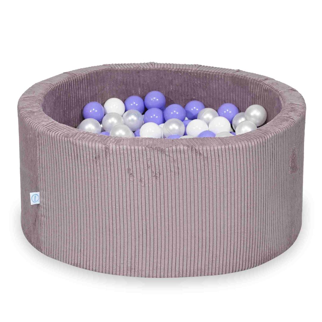 sz068-Mimii-suchy-basen-90x40-sztruks-lavender-300-pilek-biale-perlowe-wrzosowe.jpg