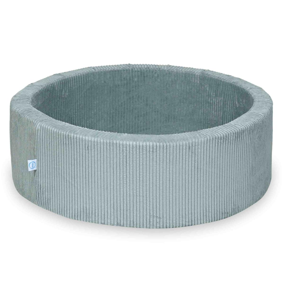 Ball Pit 90x30 Corduroy Light Mint  without balls